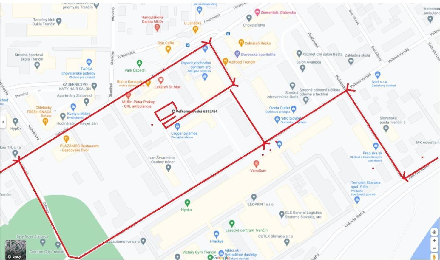 Slnecny Byt V Blizkosti Historickeho Centra Trenčín Eksteriør billede